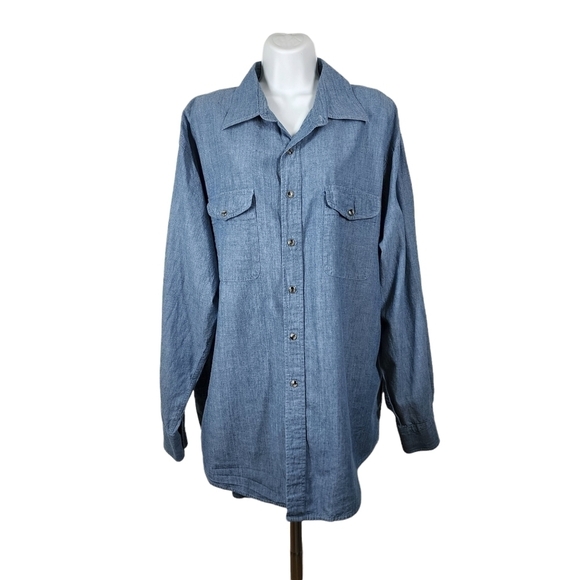 WALLS RANCH WEAR PEARL SNAP SHIRT - Picture 3 of 11